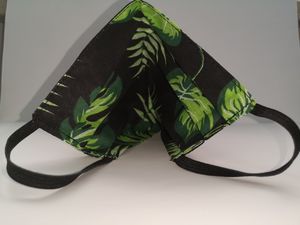 Matpol Maseczka ochronna 2-warstwowa street wielokrotnego użytku liście 5