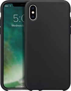 Xqisit XQISIT Silicone for iPhone X/Xs black 4