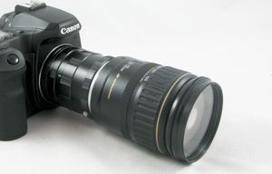 Konwerter Massa Pierścienie pośrednie do aparatów CANON 5