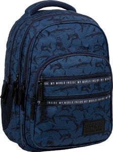 Derform Plecak szkolny Backup Rekiny (PLB3I50) 2