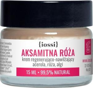 Iossi Krem do twarzy Aksamitna Róża acerola/róża/algi regenerująco-nawilżający 15ml 1