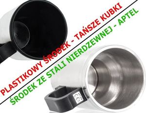 CGAuto AG461 KUBEK TERMICZNY TERMOS SAMOCHODOWY 400ML 12V uniwersalny 3