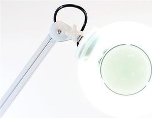 Lampa pierścieniowa Opticum ZD56  Z LUPĄ  KOSMETYCZNA - 5 DPI STATYW uniwersalny 6
