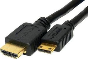 Kabel Hertz HDMI Mini - HDMI 2m czarny (HD21) 1