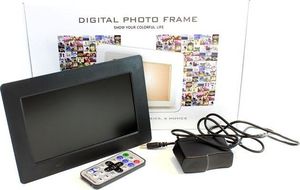 Ramka cyfrowa M17A RAMKA CYFROWA 7" FILMY DivX MP3 PILOT CZARNA uniwersalny 11