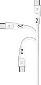 Kabel USB Somostel USB-A - 1 m Biały (SMS-BT09 Biały) 3