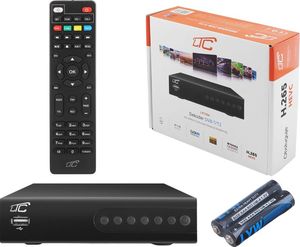 Tuner TV LTC TUNER DVB-T-2 HD LTC T204 + PILOT PROGRAOWALNY H.265 3