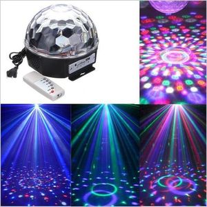 ZS39 KULA DYSKOTEKOWA LED MAGIC DISCO LASER USB uniwersalny 2