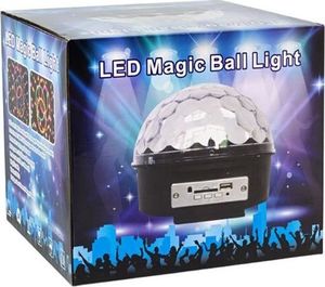 ZS39 KULA DYSKOTEKOWA LED MAGIC DISCO LASER USB uniwersalny 5