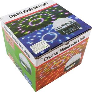 ZS39A KULA DYSKOTEKOWA DISCO BLUETOOTH DJ MP3 LED uniwersalny 5