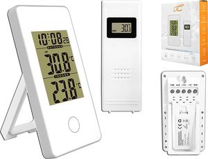 Stacja pogodowa LTC LTC, Bezprzewodowa stacja pogodowa STP02, biała. 2