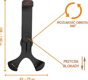 LTC Uchwyt zaciskowy do samochodu LXMF76 3