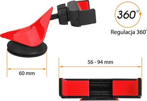 LTC Uchwyt zaciskowy do samochodu LXMF104 2