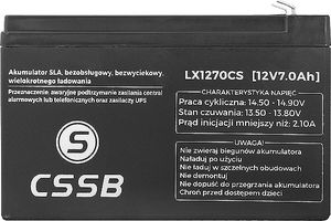 LTC Akumulator żelowy 12V, 7.0Ah 2