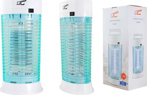 LTC Lampa owadobójcza UV na komary 11W 40m2, biała. 2