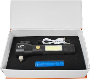 Latarka LTC LTC Latarka ręczna ewakuacyjna LED COB 6W/3W aku. 6800mAh ład.mini USB NEW. 3