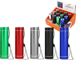 Latarka LTC Latarka ręczna LTC LL38 1W, aluminiowa, 12 sztuk (mix kolorów). 2