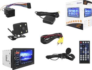 Radio samochodowe LTC PS STACJA MULTIMEDIALNA LTC AVX5000GPS 2DIN, 7", (Mirror link), GPS / USB / SD / MP3 / BT / MIC / CAM. 3