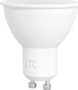 LTC PS Żarówka LTC LED, GU10, SMD, 5W, 230V, światło zimne białe, 400lm. 1