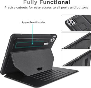 Etui na tablet ESR Sentry Stand do iPADa PRO 12.9 2018/2020 Czarne 3