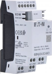 Eaton EASYE4,ROZ.24VDC,4AI,2AO(0/4-20MA/0-10V) 2
