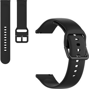 Pasek silikonowy do Galaxy Watch Active 2 40-Black uniwersalny 1