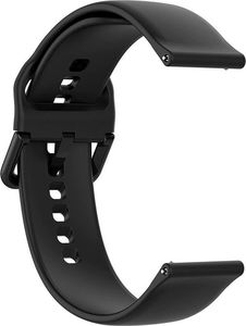 Pasek silikonowy do Galaxy Watch Active 2 40-Black uniwersalny 3
