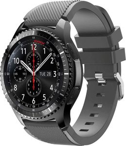 Pasek silikonowy do Huawei Watch GT 2 46 - Silver uniwersalny 2