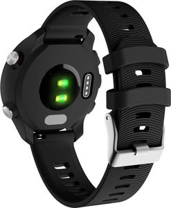 Pasek silikonowy do Garmin Vivoactive 3 - Black uniwersalny 3