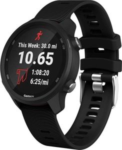 Pasek silikonowy do Garmin Vivoactive 3 - Black uniwersalny 5
