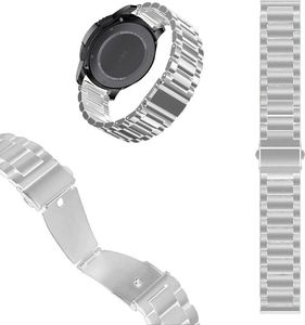 Pasek stalowy do Huawei Watch GT 2 46 - Silver uniwersalny 1