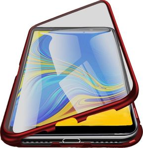 Magnetic Etui Magnetyczne Front+Back Galaxy A51 - Red uniwersalny 1