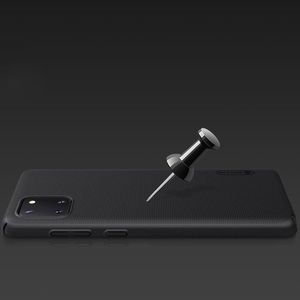 Nillkin Etui Nillkin Frosted Galaxy Note 10 Lite - Black uniwersalny 4