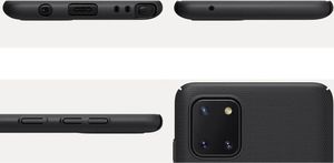 Nillkin Etui Nillkin Frosted Galaxy Note 10 Lite - Black uniwersalny 6