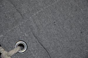 Royokamp  Hamak fotel brazylijski Natura 100x50cm z wszytą poduszką szary 5