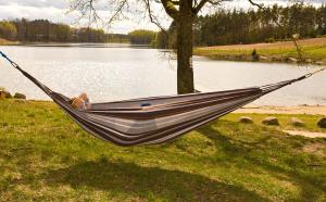 Royokamp  Hamak Classic XXL 2 osobowy 250x150cm brązowy 5