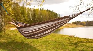 Royokamp  Hamak Classic XXL 2 osobowy 250x150cm brązowy 6