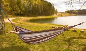 Royokamp  Hamak Classic XXL 2 osobowy 250x150cm brązowy 7