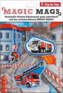 Step by Step Zestaw elementów wymiennych Magic Mags Fire Engine do plecaków Space/Grade/Cloud/Kid/2w1 Plus 2