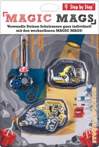 Step by Step Zestaw elementów wymiennych Magic Mags Stone Exploision do plecaków Space/Grade/Cloud/Kid/2w1 Plus 2
