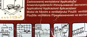 Dospel Wentylator domowy sufitowy Dospel 120MM NV 12 007-0439 11