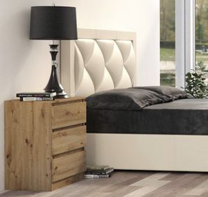 Topeshop KOMODA SZAFKA REGAŁ 3 SZUFLADY M3 DĄB ARTISAN 4