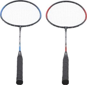 Nils Extreme NR002 set ZESTAW 2 STALOWYCH RAKIET, LOTKI DO BADMINTONA W SIATCE NILS 3