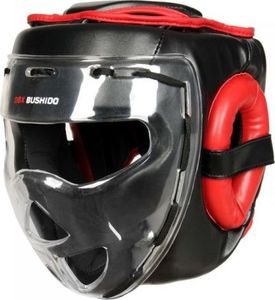 DBX BUSHIDO Kask bokserski sparingowy z maską poliwęglanową ARH-2180 M 1