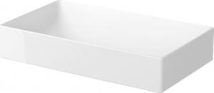 Umywalka Cersanit Inverto prostokątna nablatowa 60x35cm biała (K671-008-ECO) 1
