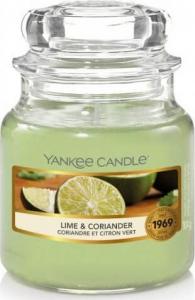 Yankee Candle świeca zapachowa Lime & Coriander słoik mały 104g (1629272E) 1