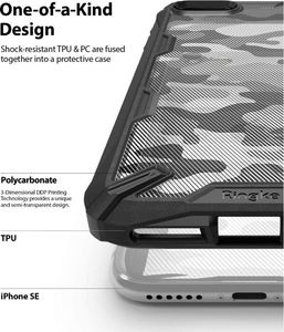 Ringke RINGKE FUSION X IPHONE 7/8/SE 2020 CAMO BLACK 7