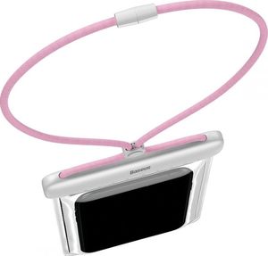 Baseus BASEUS LETS SLIP UNIVERSAL WATERPROOF CASE WHITE/PINK 5
