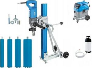 Zestaw narzędzi Baier BAIER WIERTNICA DIAMENTOWA BDB 825 SET +ODKURZACZ BSS 506 +KORONY 82,132,172,200x450mm + HYDRONETKA WLF120103B 1