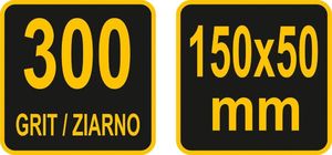 Vorel VOREL OSEŁKA DIAMENTOWA ZGRUBNA G300 PERFOROWANA T26132 3